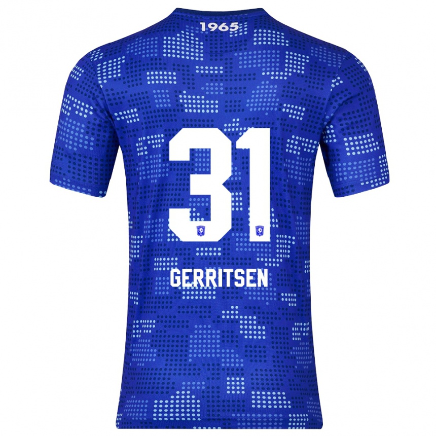 נשים כדורגל Yannick Gerritsen #31 כחול תכלת הרחק ג'רזי 2025/26