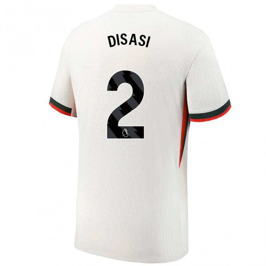נשים כדורגל אקסל דיסאסי #2 לבן ירוק הרחק ג'רזי 2025/26