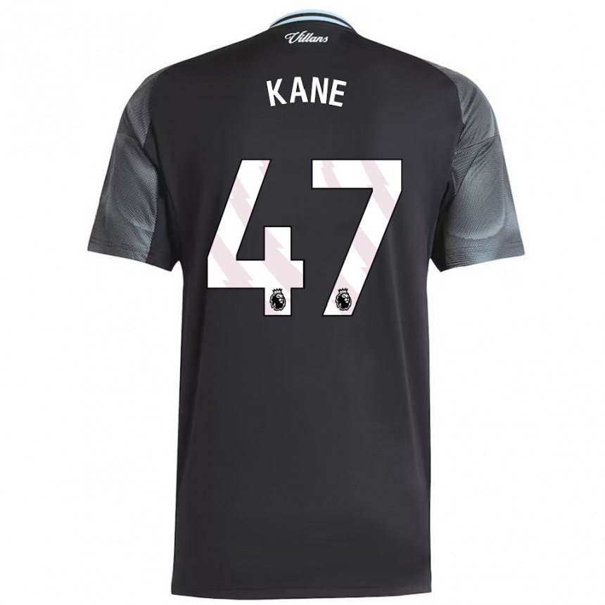 נשים כדורגל קיין טיילור #47 שחור תכלת הרחק ג'רזי 2025/26