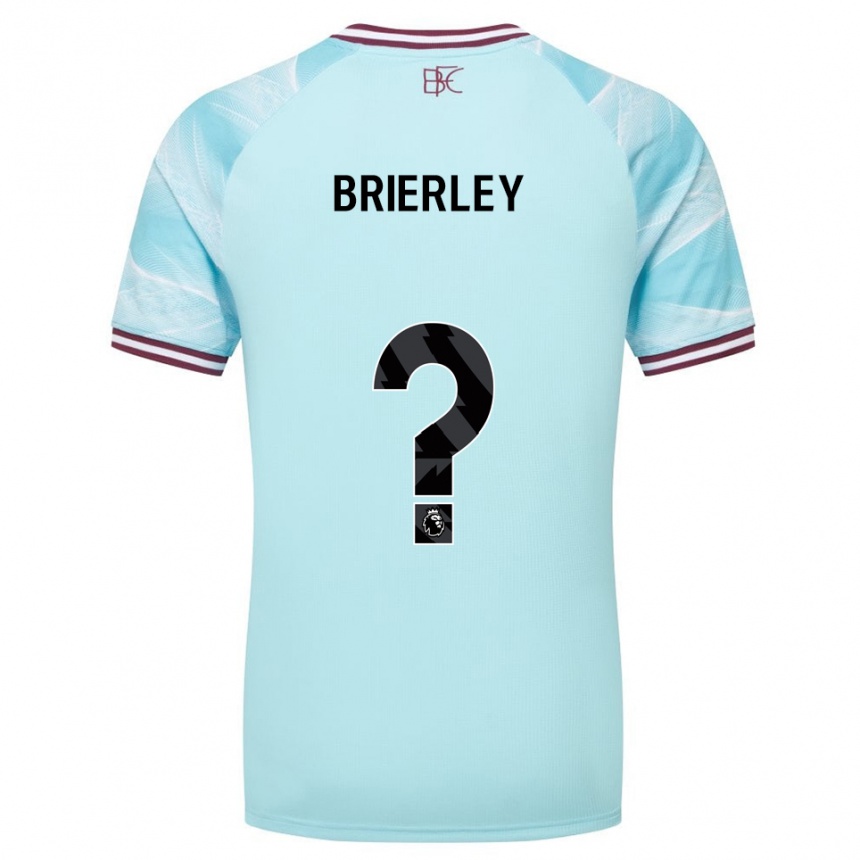 נשים כדורגל George Brierley #0 תכלת בורדו הרחק ג'רזי 2025/26