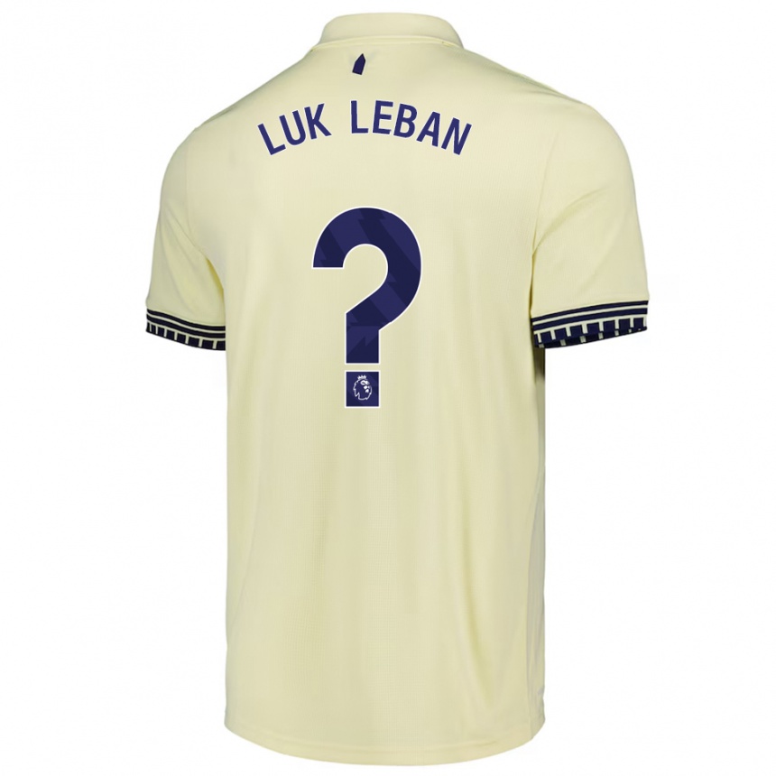 נשים כדורגל Zan Luk Leban #0 לבן מלוכלך שחור הרחק ג'רזי 2025/26