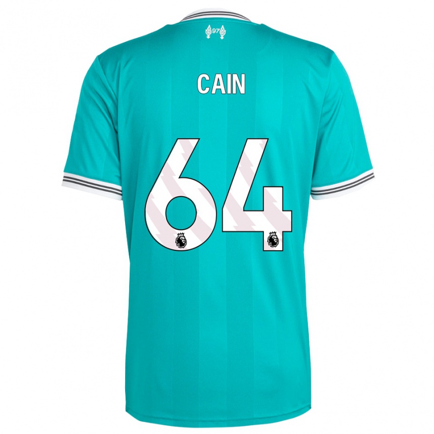 נשים כדורגל ג'ייק קיין #64 ירוק לבן ג'רזי קיט שלישי 2025/26