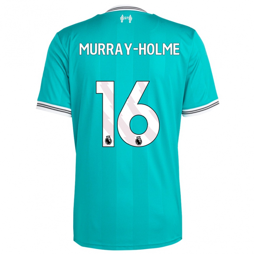 נשים כדורגל Hadyn Murray-Holme #16 ירוק לבן ג'רזי קיט שלישי 2025/26