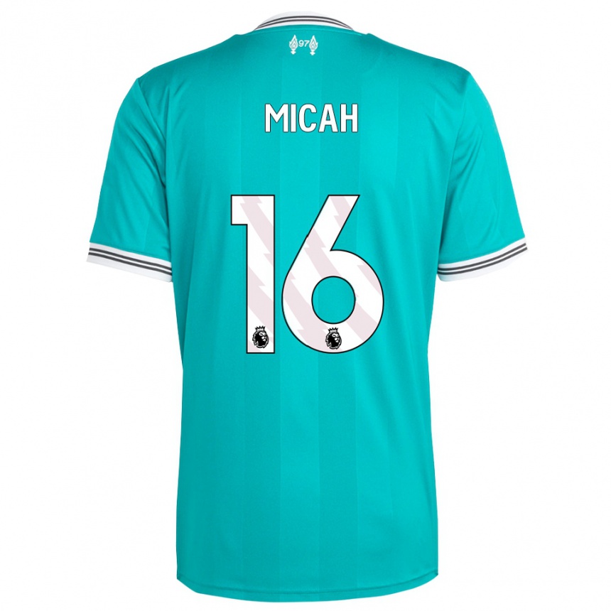 נשים כדורגל טיגן מיקה #16 ירוק לבן ג'רזי קיט שלישי 2025/26