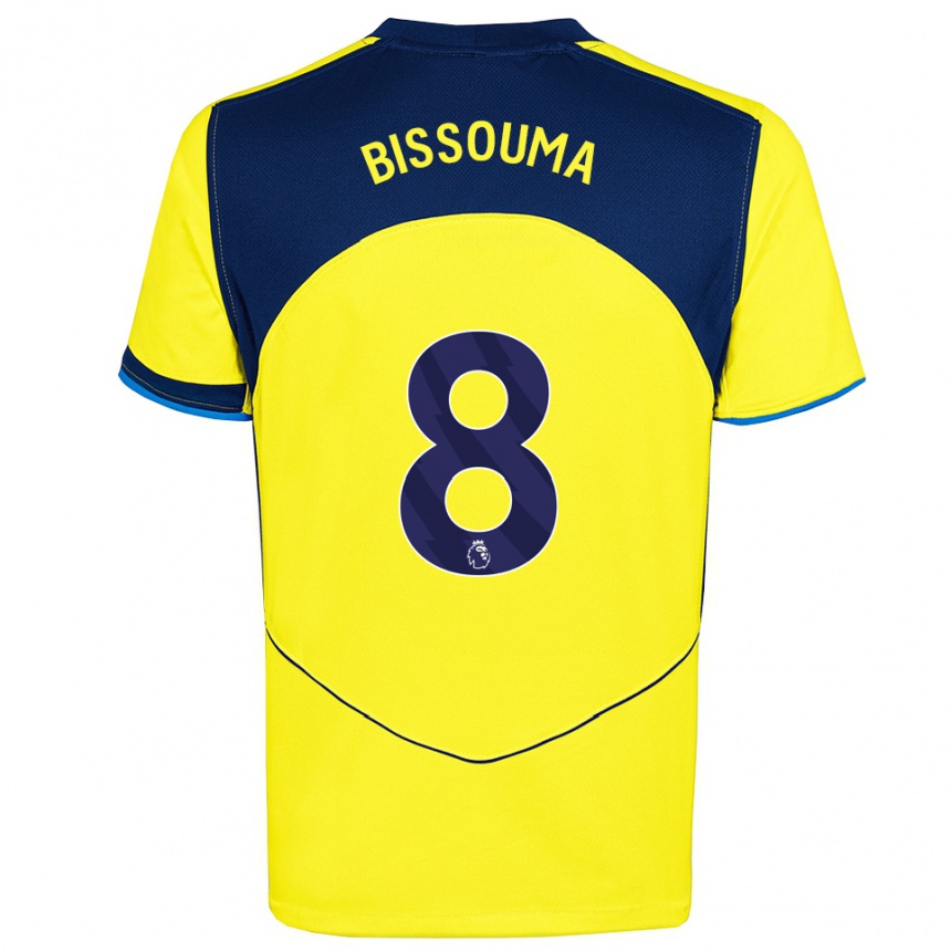 נשים כדורגל איב ביסומה #8 צהוב נייבי ג'רזי קיט שלישי 2025/26