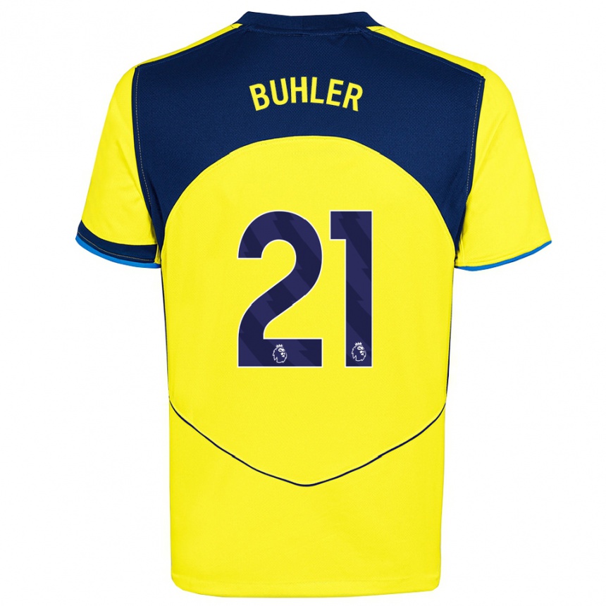 נשים כדורגל לואנה ביהלר #21 צהוב נייבי ג'רזי קיט שלישי 2025/26 נשים כדורגל לואנה ביהלר #21 צהוב נייבי ג'רזי קיט שלישי 2025/26