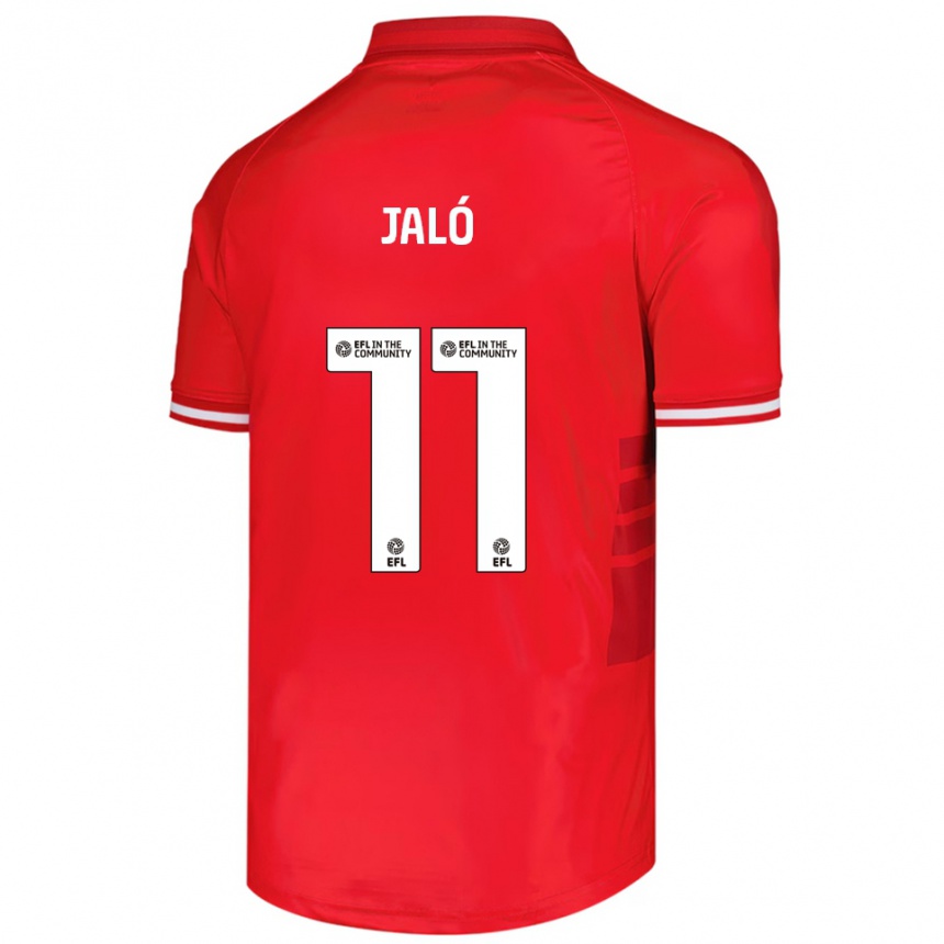 ילדים כדורגל פאביו ז'אלו #11 אדום לבן ג'רזי ביתית 2025/26