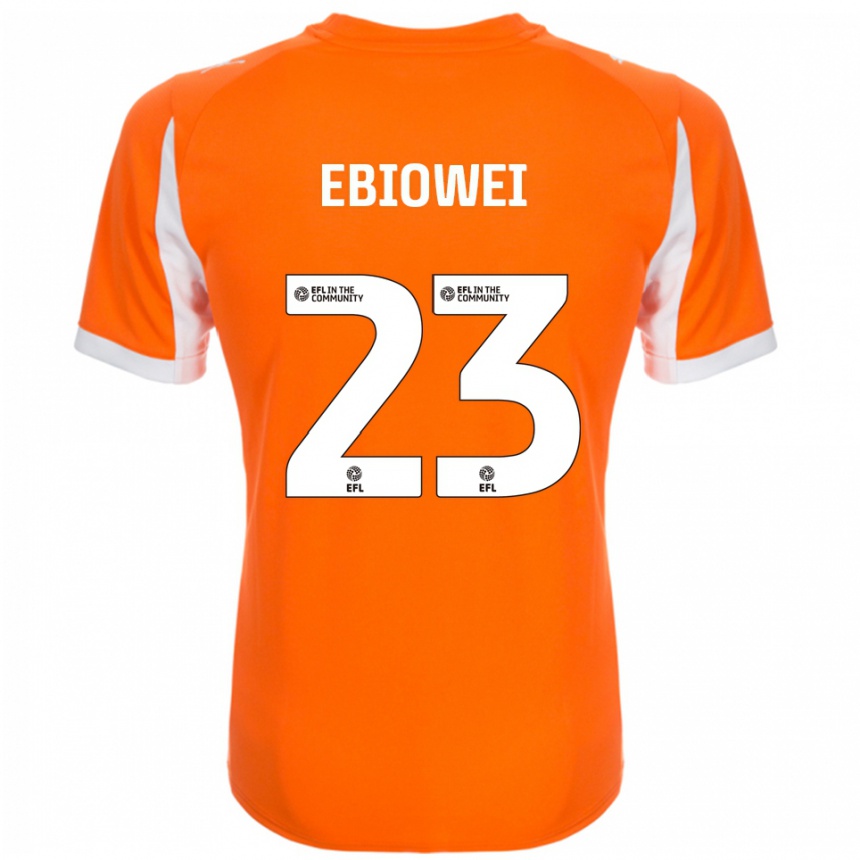 ילדים כדורגל מלקולם אביווויי #23 כתום לבן ג'רזי ביתית 2025/26