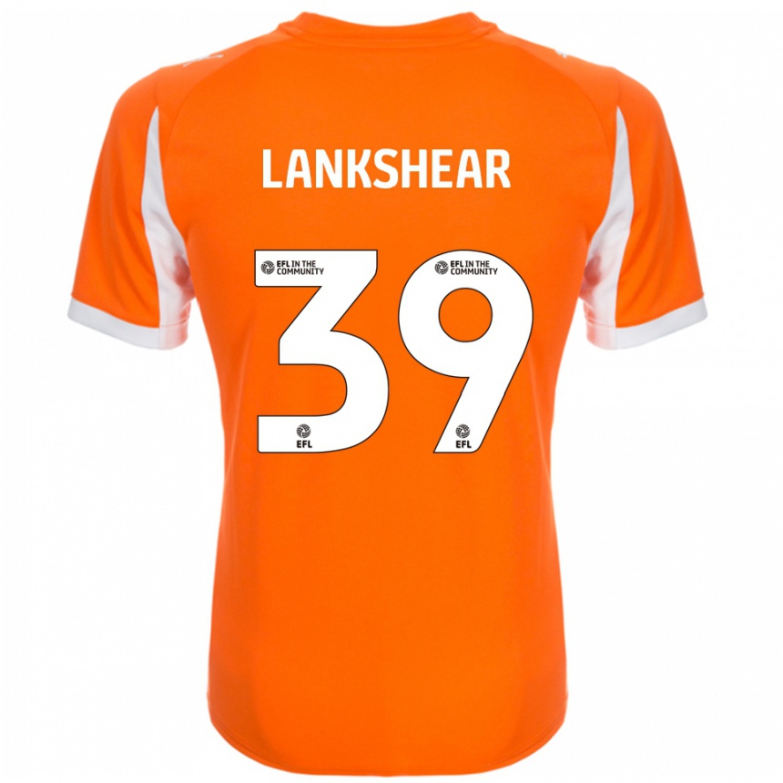 ילדים כדורגל אלכס לנקשייר #39 כתום לבן ג'רזי ביתית 2025/26