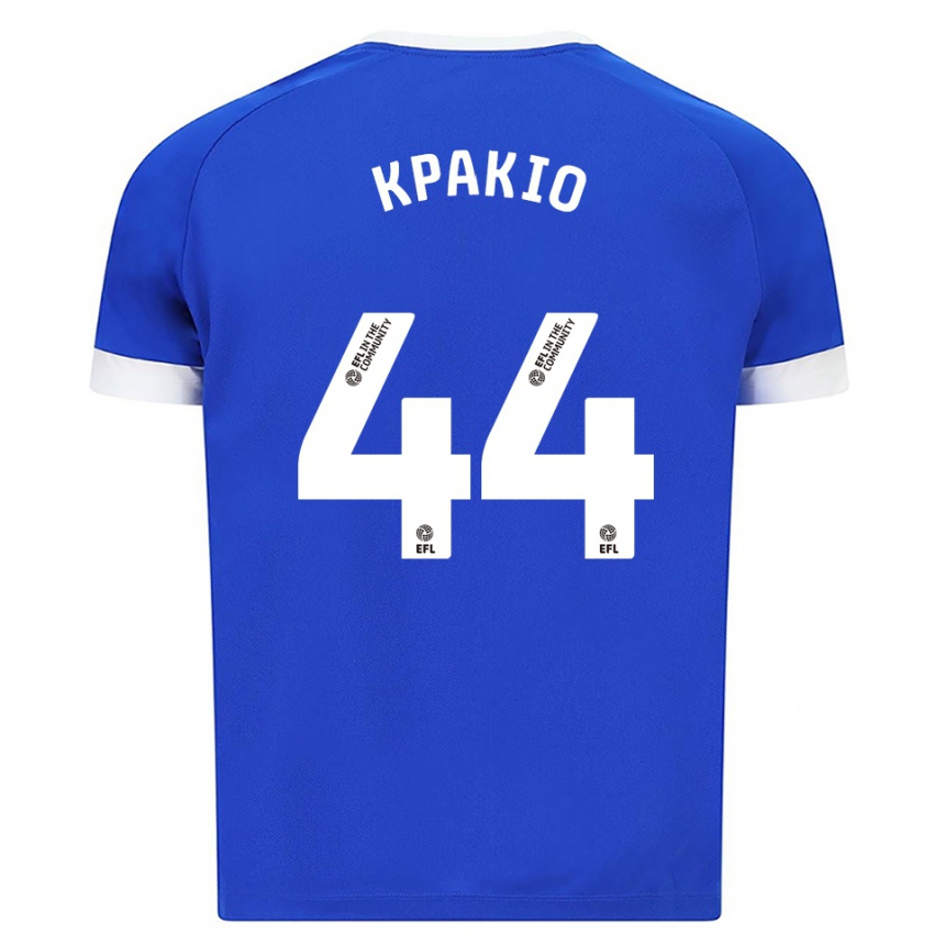 ילדים כדורגל רונן ק פאקיו #44 כחול לבן ג'רזי ביתית 2025/26 ילדים כדורגל רונן ק פאקיו #44 כחול לבן ג'רזי ביתית 2025/26