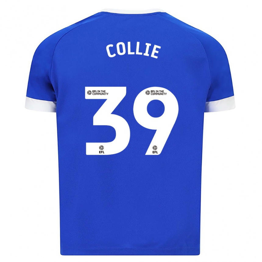 ילדים כדורגל אליזה קולי #39 כחול לבן ג'רזי ביתית 2025/26