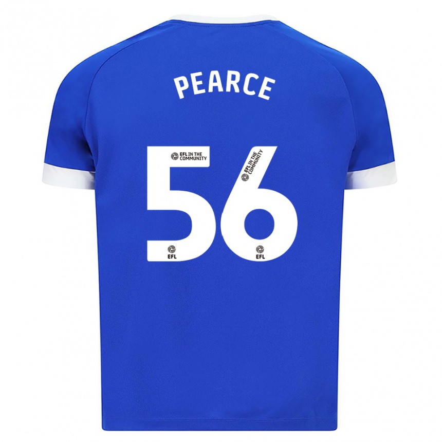 ילדים כדורגל לוק פירס #56 כחול לבן ג'רזי ביתית 2025/26