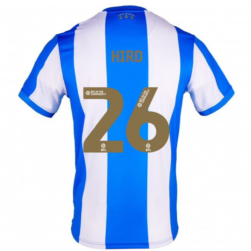 ילדים כדורגל Kayley Hird #26 כחול לבן ג'רזי ביתית 2025/26 ילדים כדורגל Kayley Hird #26 כחול לבן ג'רזי ביתית 2025/26