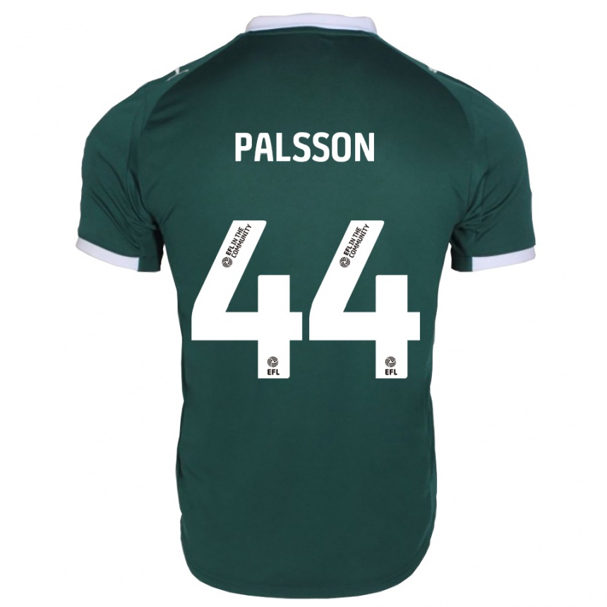 ילדים כדורגל ויקטור פאלסון #44 ירוק לבן ג'רזי ביתית 2025/26