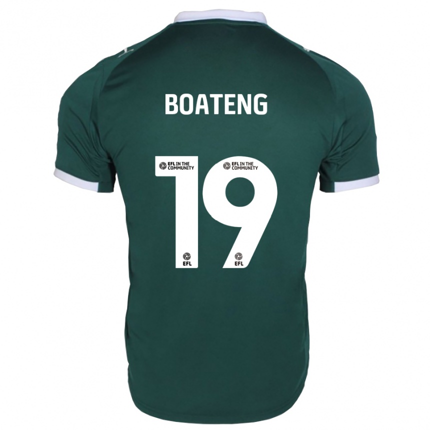 ילדים כדורגל מלאכי בואטנג #19 ירוק לבן ג'רזי ביתית 2025/26