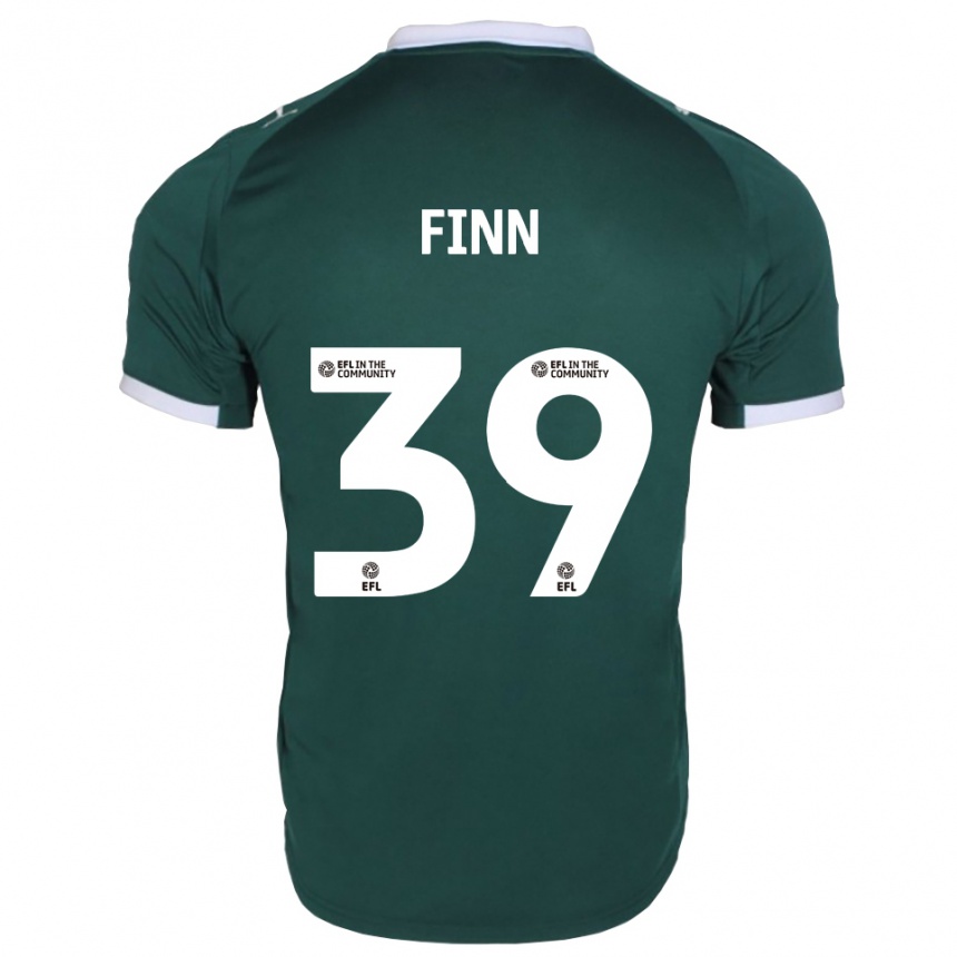 ילדים כדורגל טגן פין #39 ירוק לבן ג'רזי ביתית 2025/26