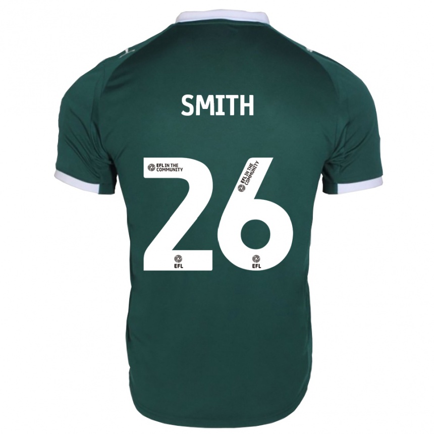 ילדים כדורגל Caitlin Smith #26 ירוק לבן ג'רזי ביתית 2025/26