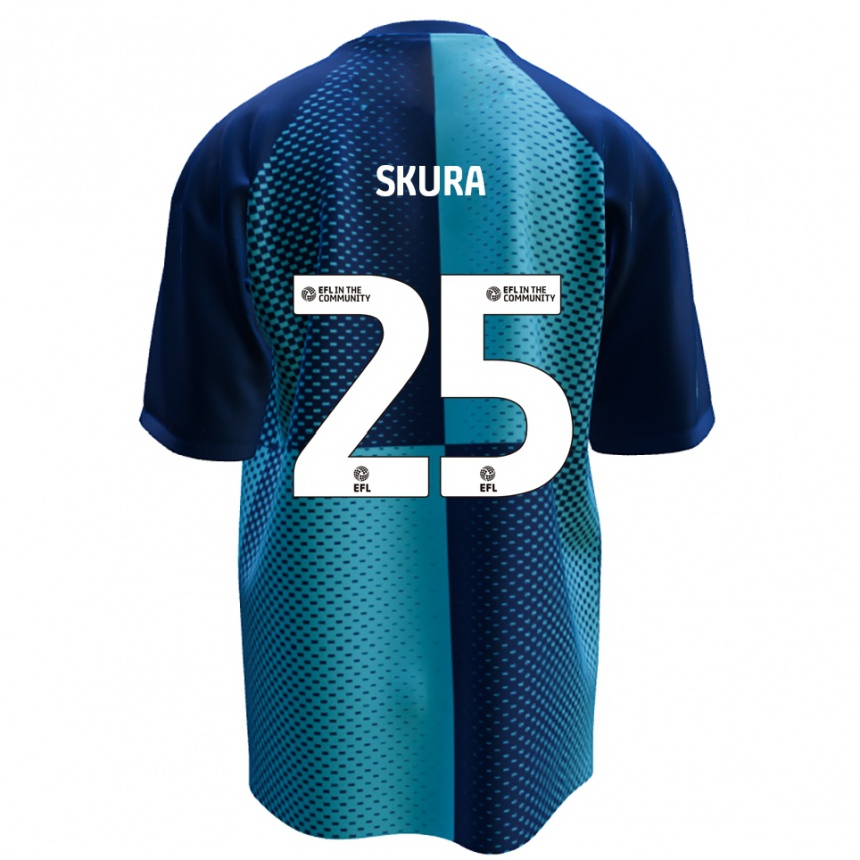 ילדים כדורגל דקלן סקורה #25 כחול תכלת ג'רזי ביתית 2025/26