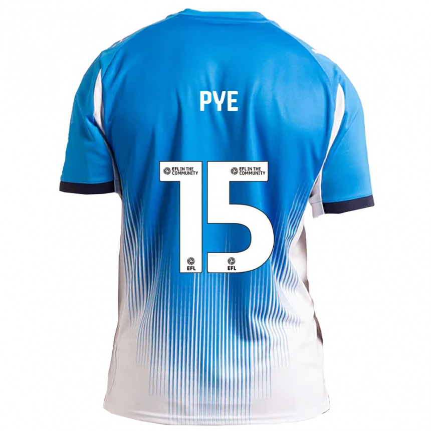 ילדים כדורגל אית'ן פיי #15 כחול לבן ג'רזי ביתית 2025/26