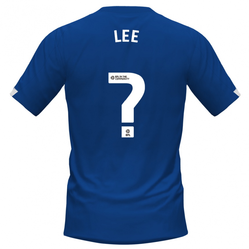 ילדים כדורגל Katelin Lee #0 כחול לבן ג'רזי ביתית 2025/26