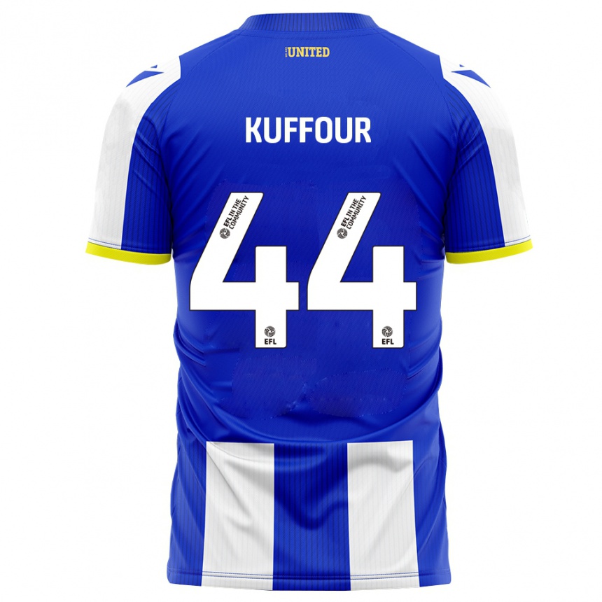 ילדים כדורגל סמואל קופור #44 כחול לבן ג'רזי ביתית 2025/26