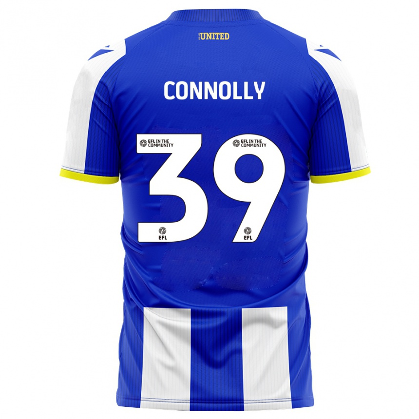 ילדים כדורגל קיין קיידי קונולי #39 כחול לבן ג'רזי ביתית 2025/26