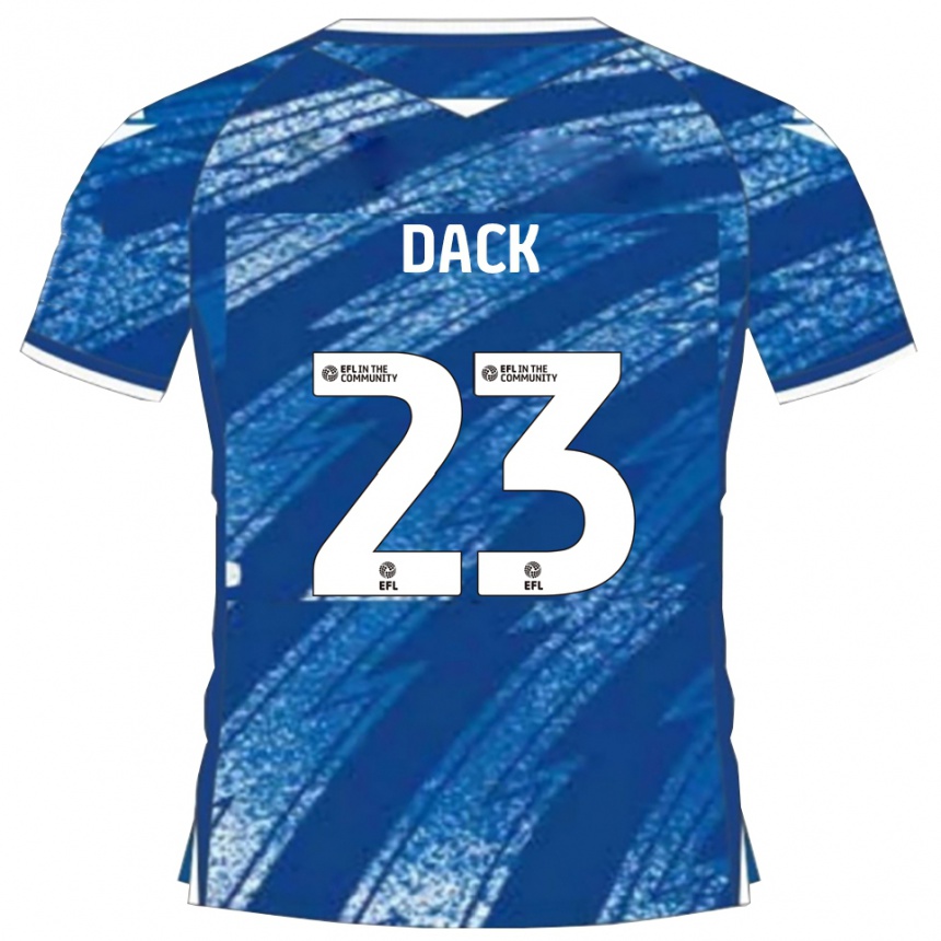 ילדים כדורגל בראדלי דאק #23 כחול לבן ג'רזי ביתית 2025/26