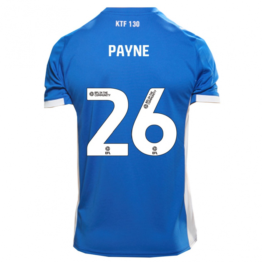 ילדים כדורגל קאי פייני #26 כחול לבן ג'רזי ביתית 2025/26