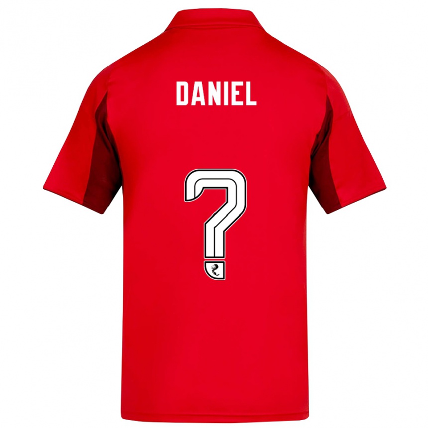 ילדים כדורגל Holly Daniel #0 אדום בורדו ג'רזי ביתית 2025/26