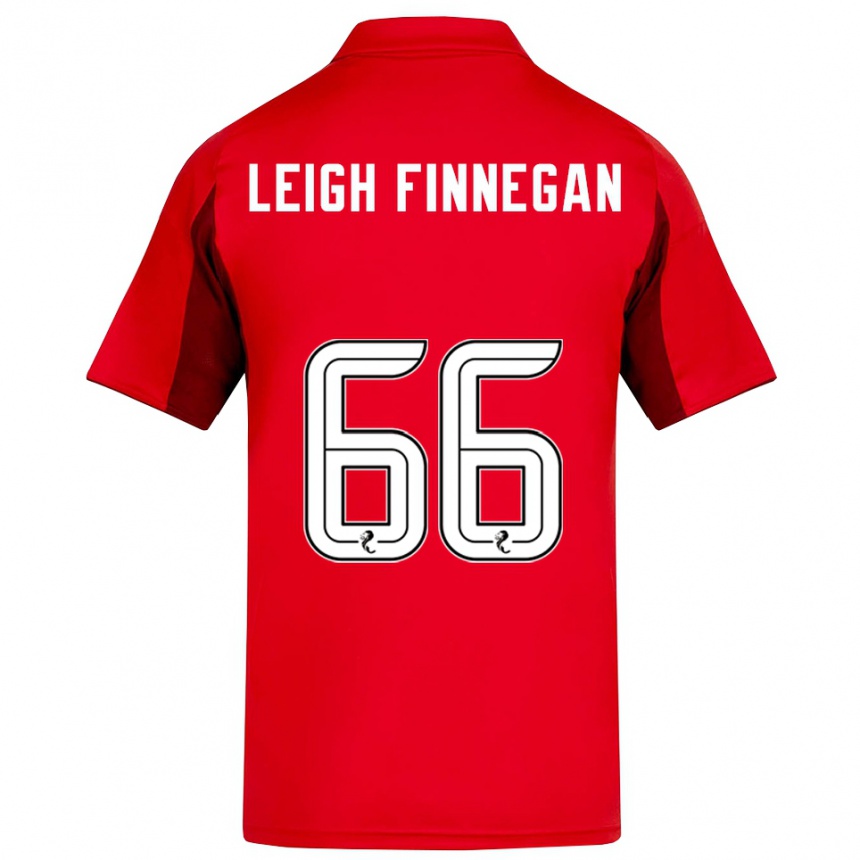 ילדים כדורגל טוני לייגי פיניגן #66 אדום בורדו ג'רזי ביתית 2025/26