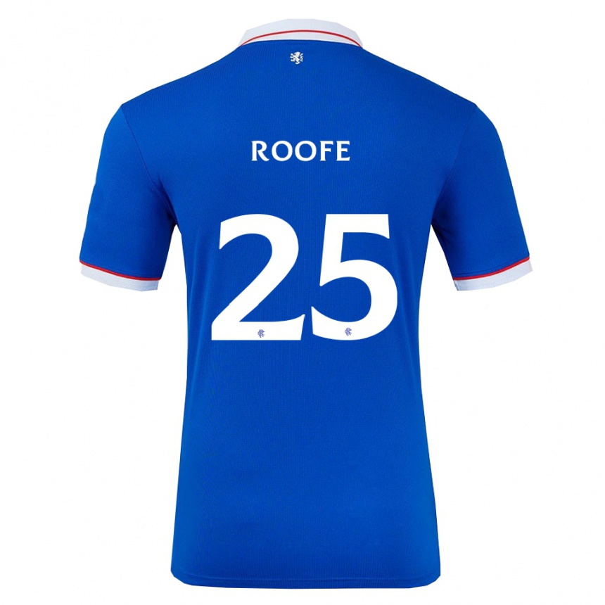 ילדים כדורגל קמאר רוף #25 כחול לבן ג'רזי ביתית 2025/26