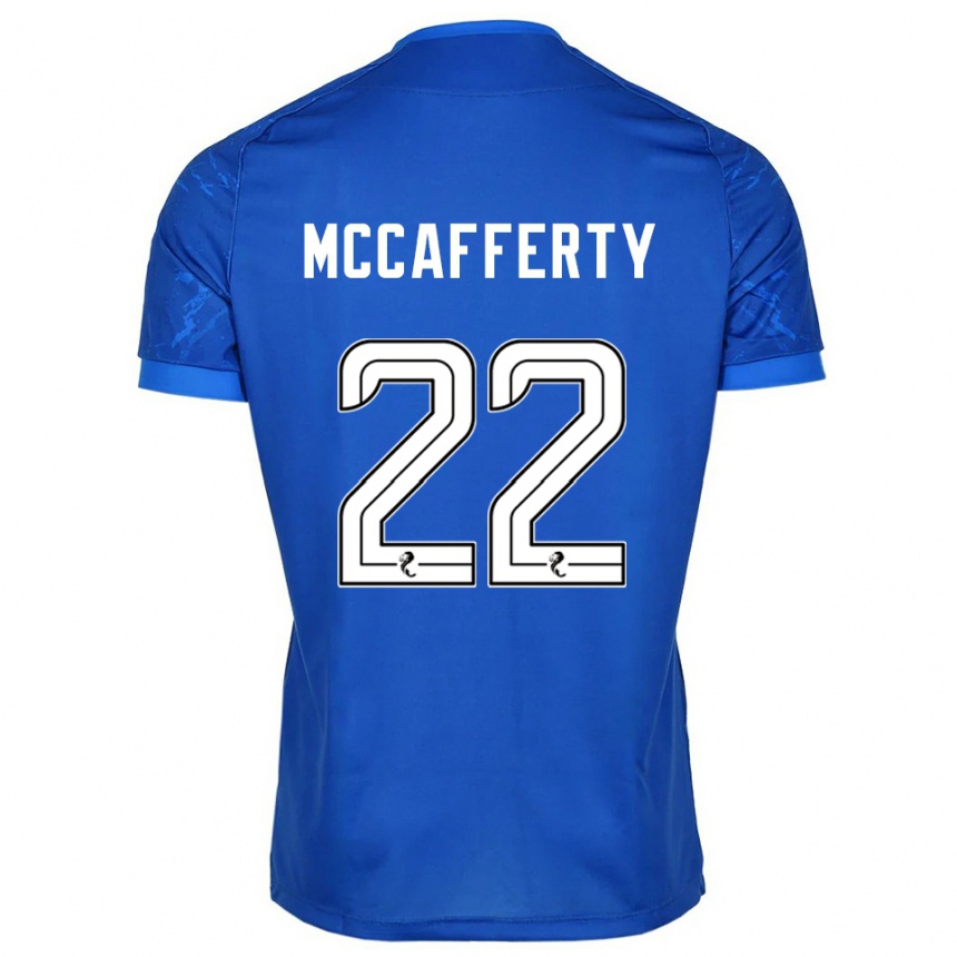 ילדים כדורגל אירלנד מקאפרטי #22 כחול לבן ג'רזי ביתית 2025/26