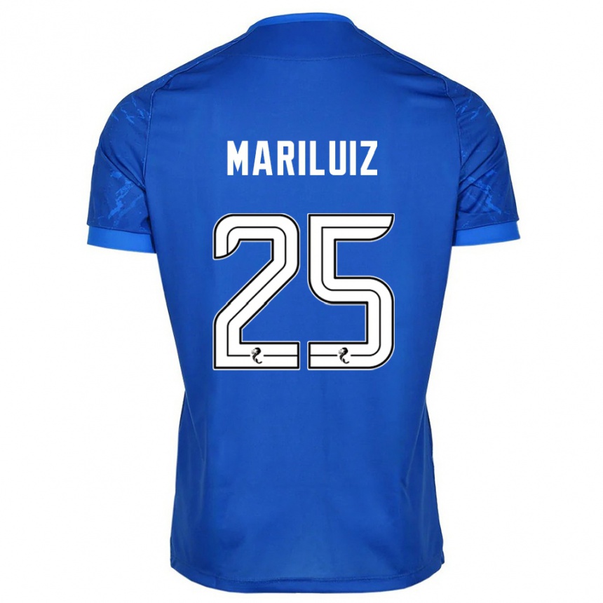 ילדים כדורגל Mariluiz Sanchez #25 כחול לבן ג'רזי ביתית 2025/26