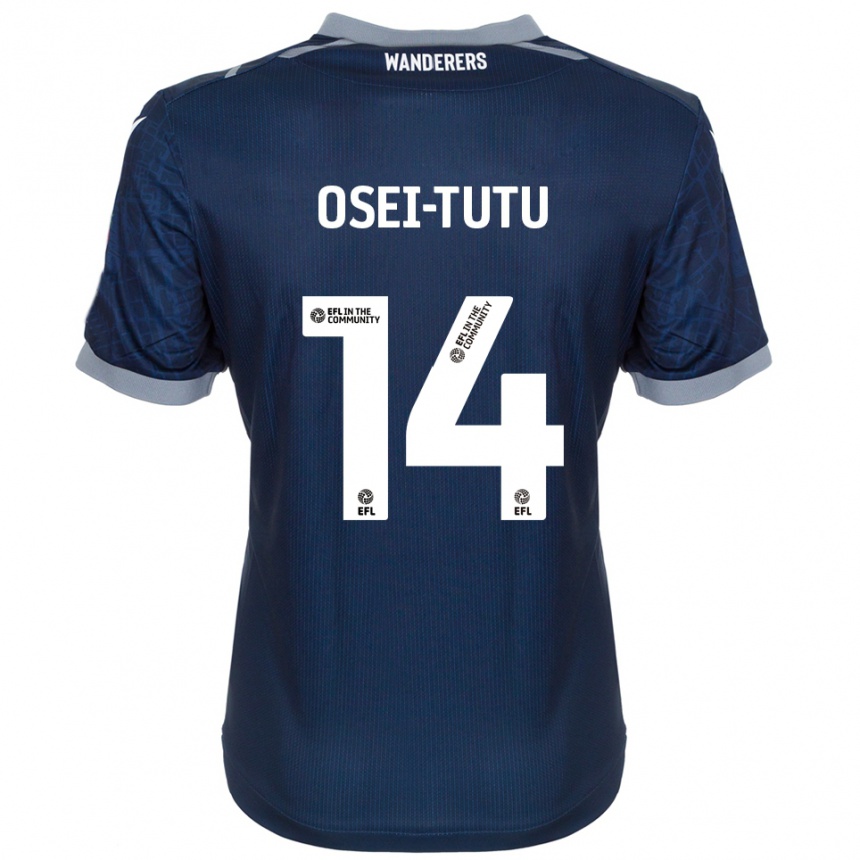 ילדים כדורגל ג׳ורדי אוסיי-טוטו #14 כחול נייבי אפור הרחק ג'רזי 2025/26