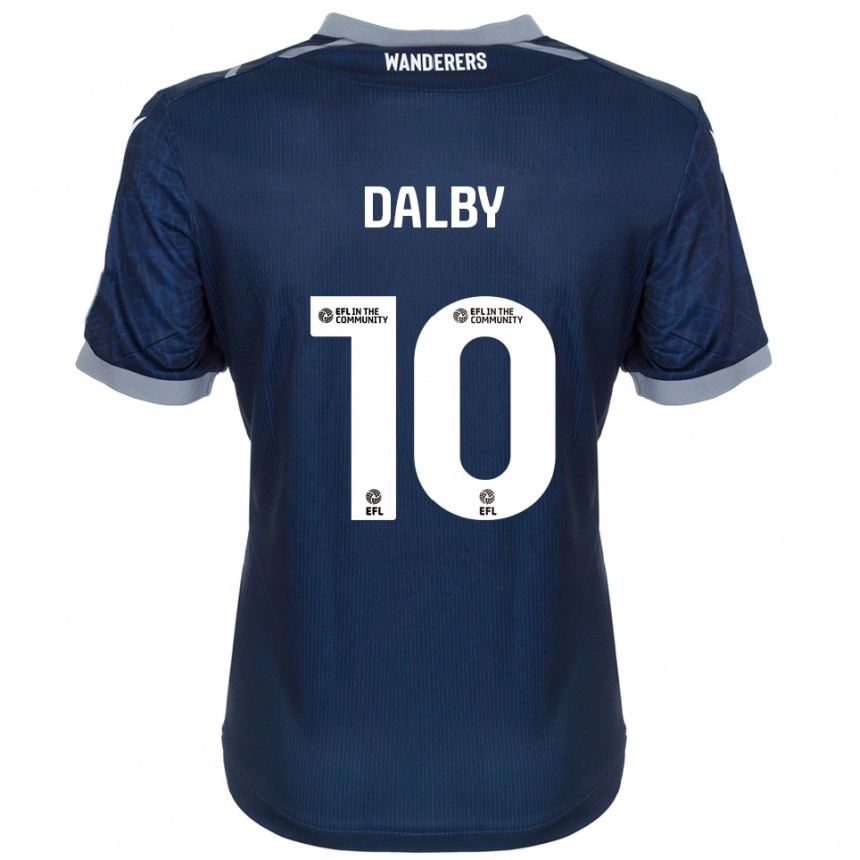 ילדים כדורגל סם דאלבי #10 כחול נייבי אפור הרחק ג'רזי 2025/26