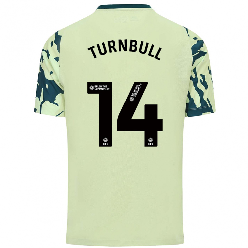 ילדים כדורגל דייוויד טרנבול #14 ירוק כהה הרחק ג'רזי 2025/26