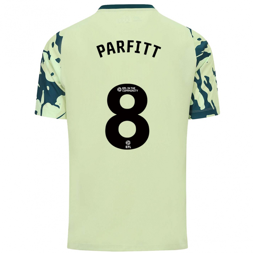 ילדים כדורגל טי ג'יי פרפיט #8 ירוק כהה הרחק ג'רזי 2025/26