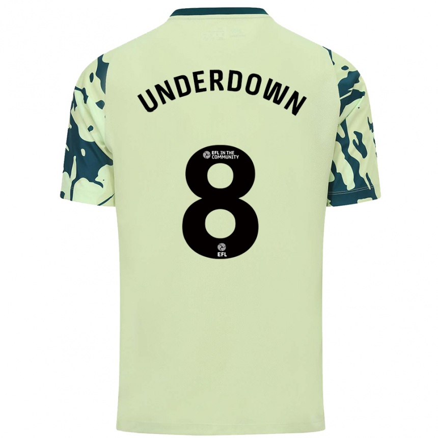 ילדים כדורגל קנישה-מיי אונדרדון #8 ירוק כהה הרחק ג'רזי 2025/26