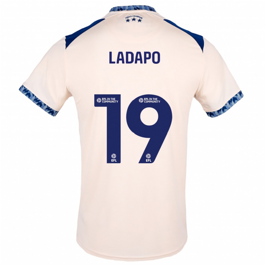 ילדים כדורגל פרדי לאדאפו #19 לבן שמנת כחול נייבי הרחק ג'רזי 2025/26