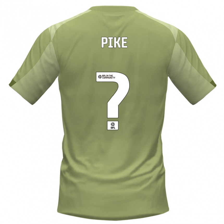 ילדים כדורגל Ethan Pike #0 מרווה שמפניה הרחק ג'רזי 2025/26