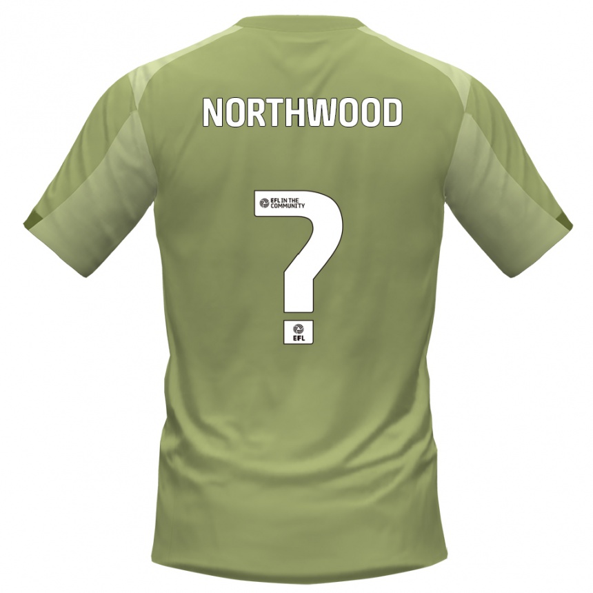 ילדים כדורגל Luke Northwood #0 מרווה שמפניה הרחק ג'רזי 2025/26