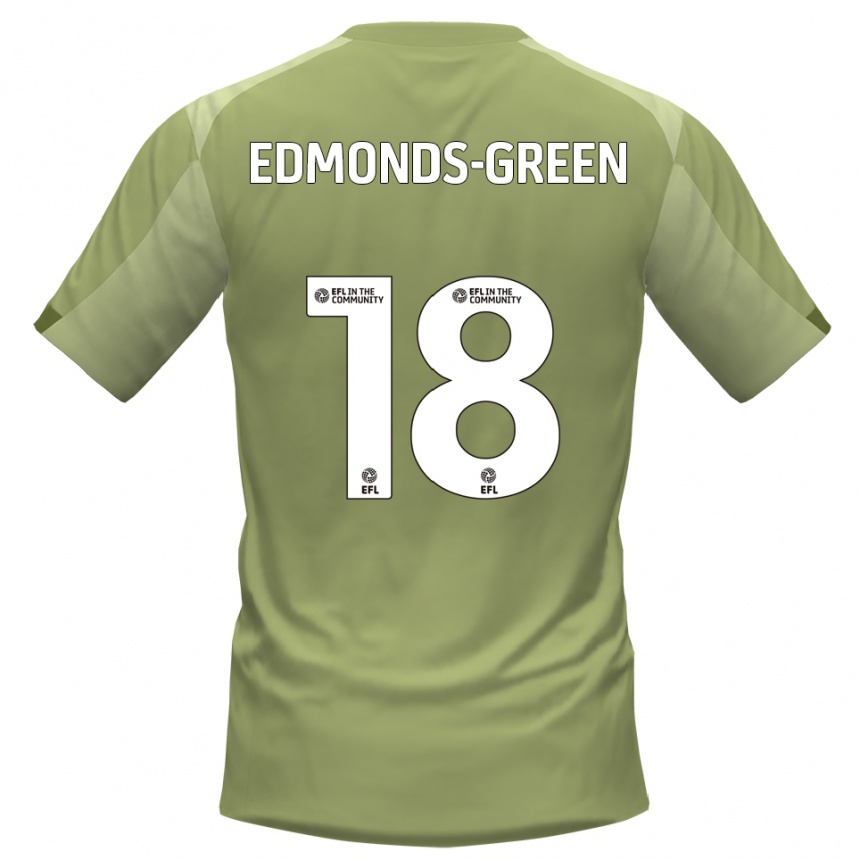 ילדים כדורגל Rarmani Edmonds-Green #18 מרווה שמפניה הרחק ג'רזי 2025/26