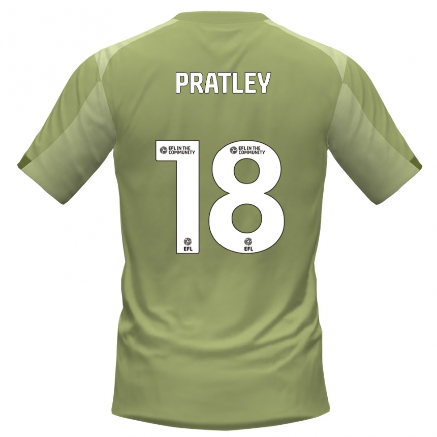 ילדים כדורגל דארן פראטליי #18 מרווה שמפניה הרחק ג'רזי 2025/26