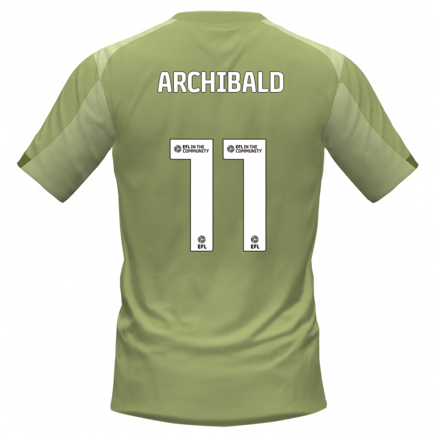 ילדים כדורגל תיאו ארצ'יבלד #11 מרווה שמפניה הרחק ג'רזי 2025/26