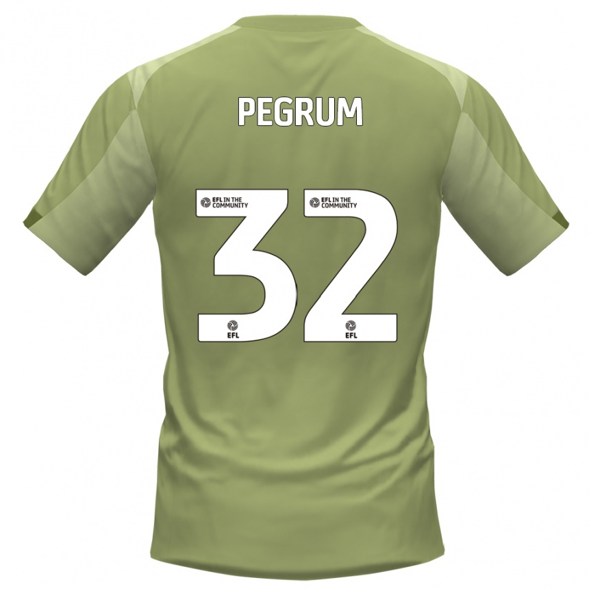 ילדים כדורגל Charlie Pegrum #32 מרווה שמפניה הרחק ג'רזי 2025/26