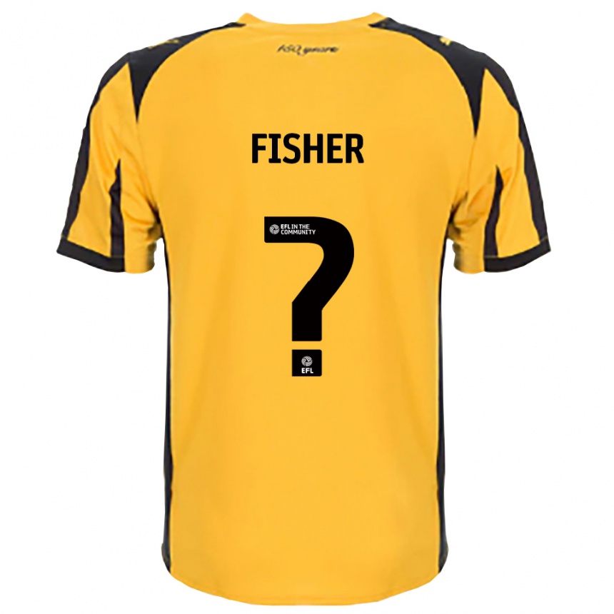 ילדים כדורגל Elijah Fisher #0 כתום שחור הרחק ג'רזי 2025/26