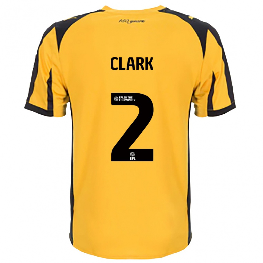 ילדים כדורגל מיץ' קלארק #2 כתום שחור הרחק ג'רזי 2025/26