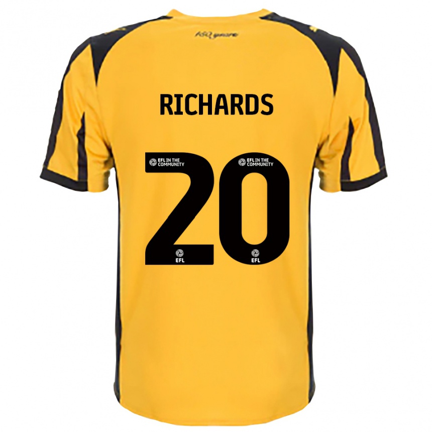 ילדים כדורגל ריקו ריצ'רדס #20 כתום שחור הרחק ג'רזי 2025/26