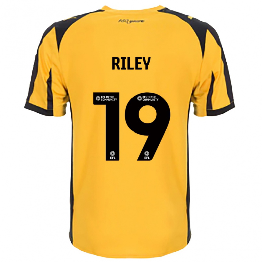 ילדים כדורגל Keeley Riley #19 כתום שחור הרחק ג'רזי 2025/26