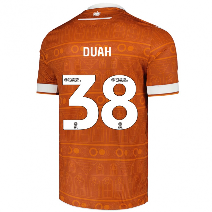 ילדים כדורגל פיליפ דואה #38 כתום לבן הרחק ג'רזי 2025/26